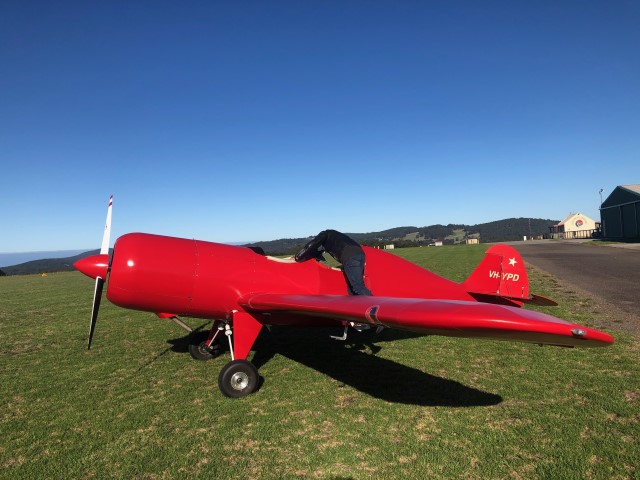 Preparing for the maiden flight