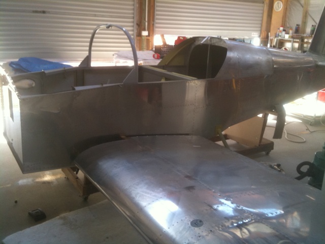 Fuselage is together