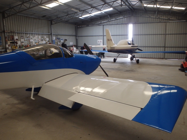 In the Denmark hangar